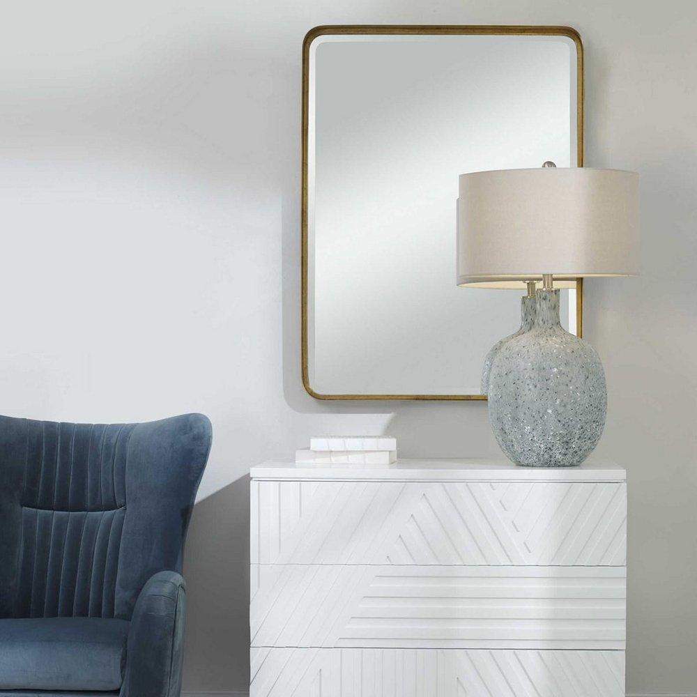 GOLD LARGE MIRROR 