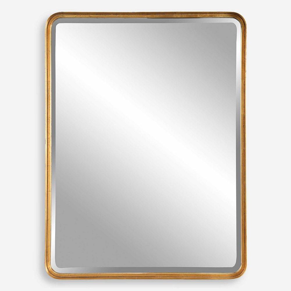 GOLD LARGE MIRROR 