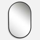 20 x 2 in. Mirror Oval in Blacks