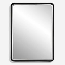 30 x 3 in. Framed Mirror Rectangular in Blacks