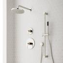 Signature Hardware Polished Nickel Two Handle Single Function Shower System 