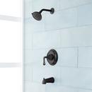 Single Handle Multi Function Bathtub & Shower Faucet in Matte Black
