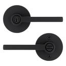 HALIFAX ROUND KEYED ENTRY LEVER WITH SMARTKEY SECURITY MATTE BLACK 