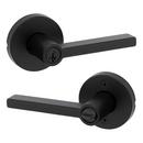 HALIFAX ROUND KEYED ENTRY LEVER WITH SMARTKEY SECURITY MATTE BLACK 