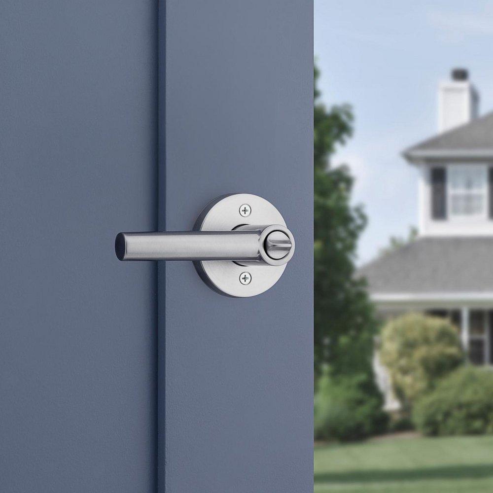 Kwikset Satin Chrome Keyed Lever 