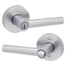 Kwikset Satin Chrome Keyed Lever 