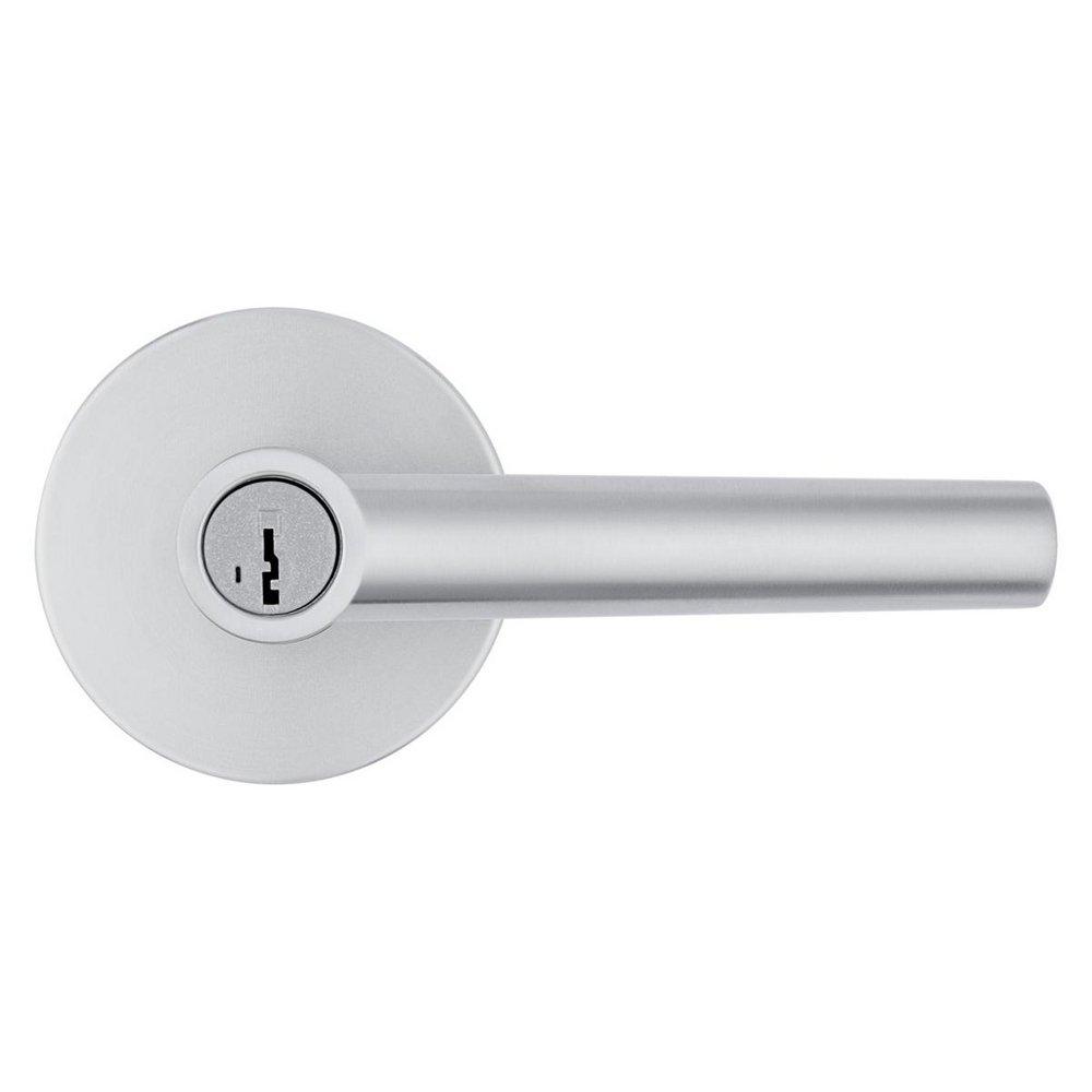 Kwikset Satin Chrome Keyed Lever 