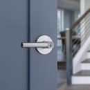 Kwikset Satin Chrome Keyed Lever 