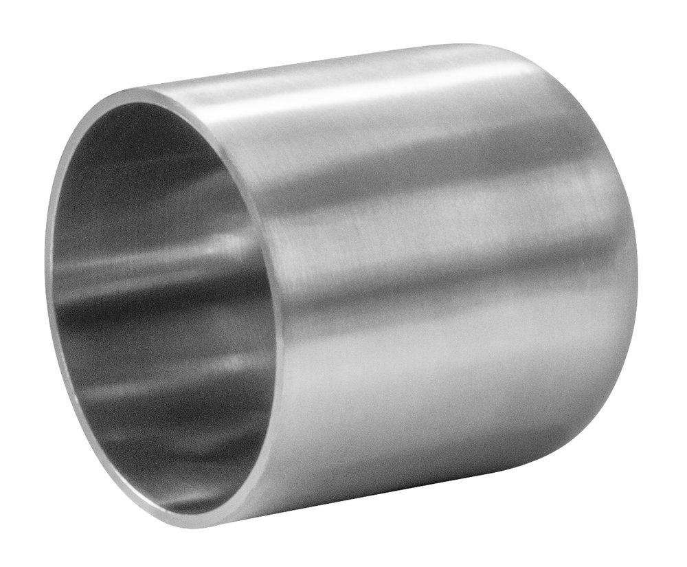 2-1/2 in 316L Stainless Steel Butt Weld End Cap 