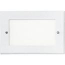 9W 1-Light Compact Fluorescent Recessed Step Light in White