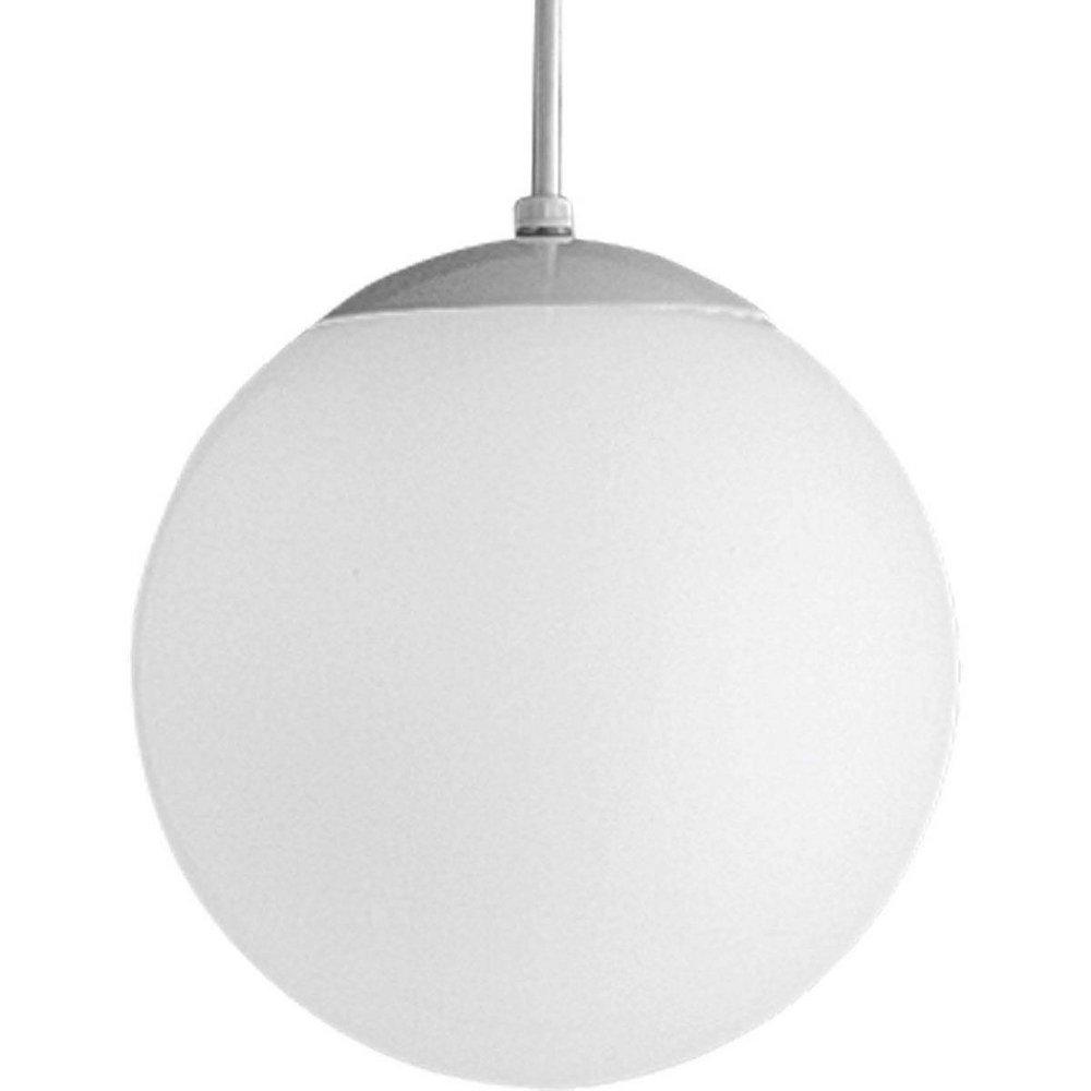 Progress Lighting White 50 in. 100 W 1-Light Medium Pendant 