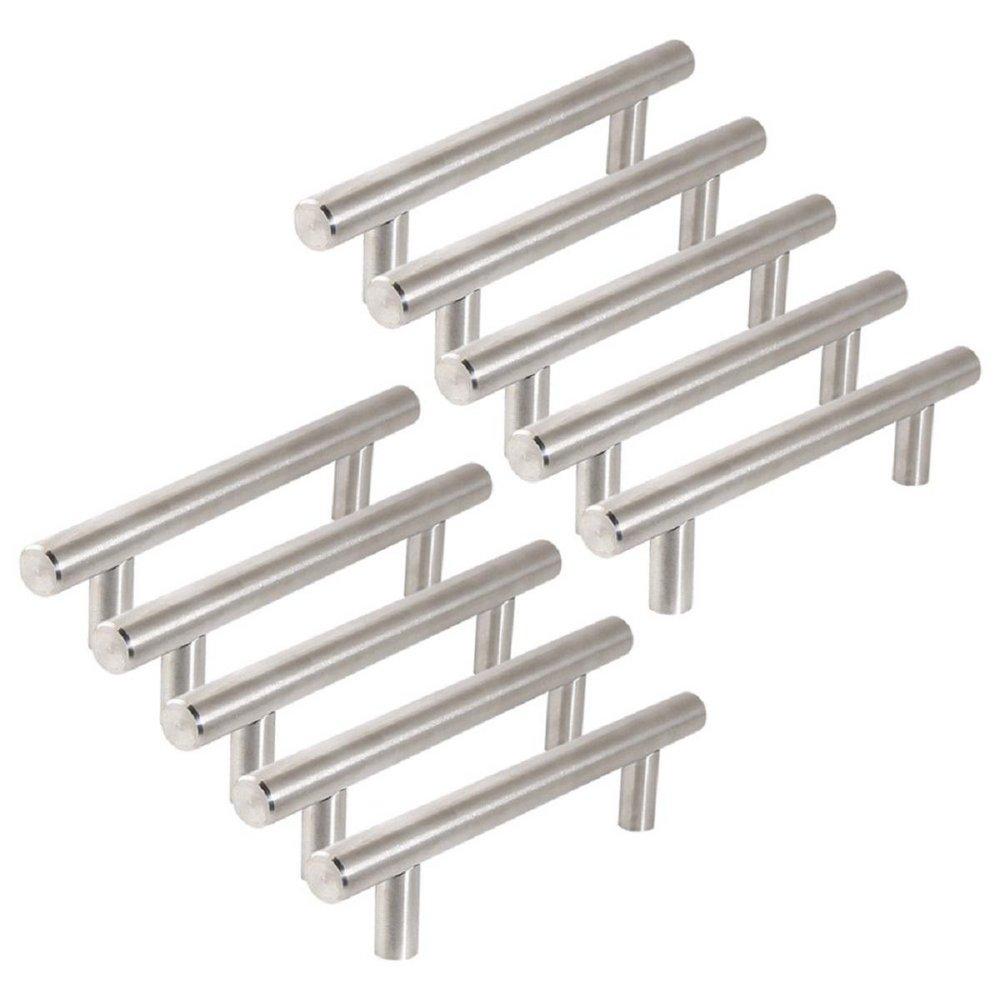 Design House Satin Nickel Cabinet Bar Pull (Pack of 10) 