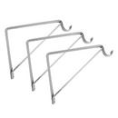 Shelf and Rod Support Bracket in White (3 Pack)