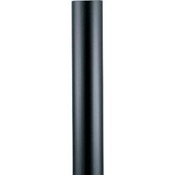 7 ft. Aluminum Post in Black