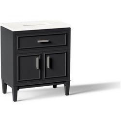 30-7/16 in. Floor Mount Vanity in Slate Grey