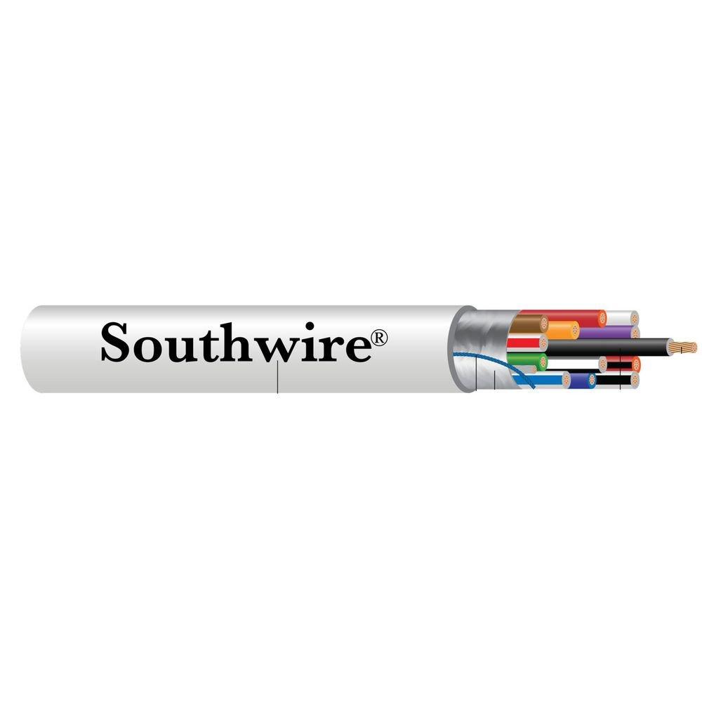 18 ga 2-Conductor Stranded Shielded Plenum Wire 