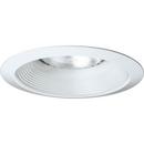 6 in. Open Recessed Baffle Trim White