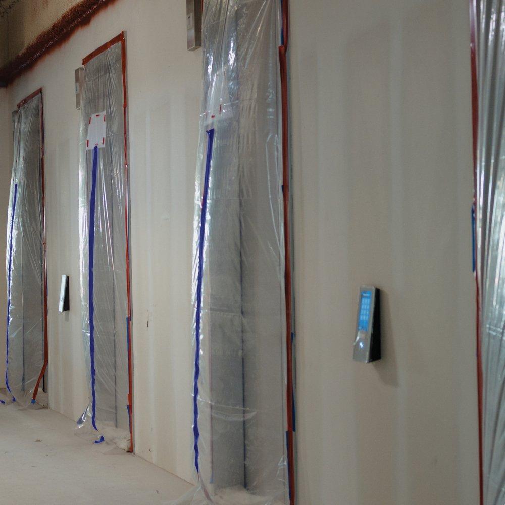 2-3/4 in. x 7 ft. E-Z Up&reg; Peel and Stick Plastic Sheeting Zipper Kit ( Pack of 2) 