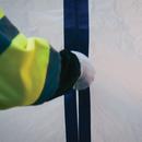 2-3/4 in. x 7 ft. E-Z Up&reg; Peel and Stick Plastic Sheeting Zipper Kit ( Pack of 2) 