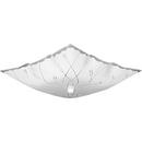 Progress Lighting White 12 in. 60W 2-Light Medium E-26 Incandescent Semi-Flush Mount Ceiling Light 