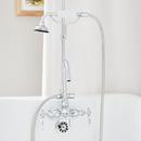 Signature Hardware Rustic Brown Three Handle Single Function Hand Shower Conversion Kit 