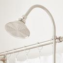 Signature Hardware Chrome Three Handle Single Function Shower System 