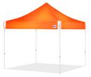 10 ft. Shelter in Bright Orange and Silver