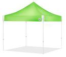 10 ft. Shelter in Bright Green and Silver