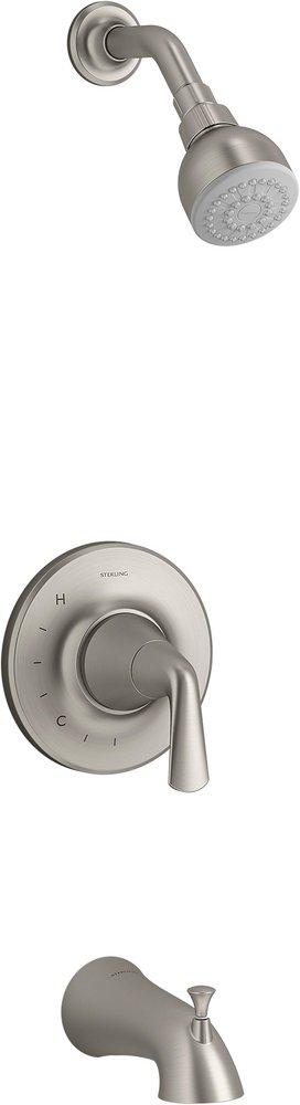 One Handle Single Function Bathtub & Shower Faucet in Vibrant&reg; Brushed Nickel (Trim Only) 