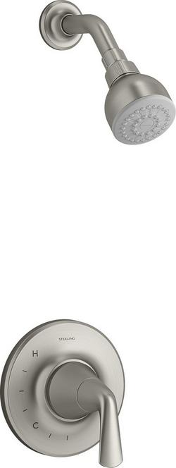 One Handle Single Function Shower Faucet in Vibrant&reg; Brushed Nickel (Trim Only)