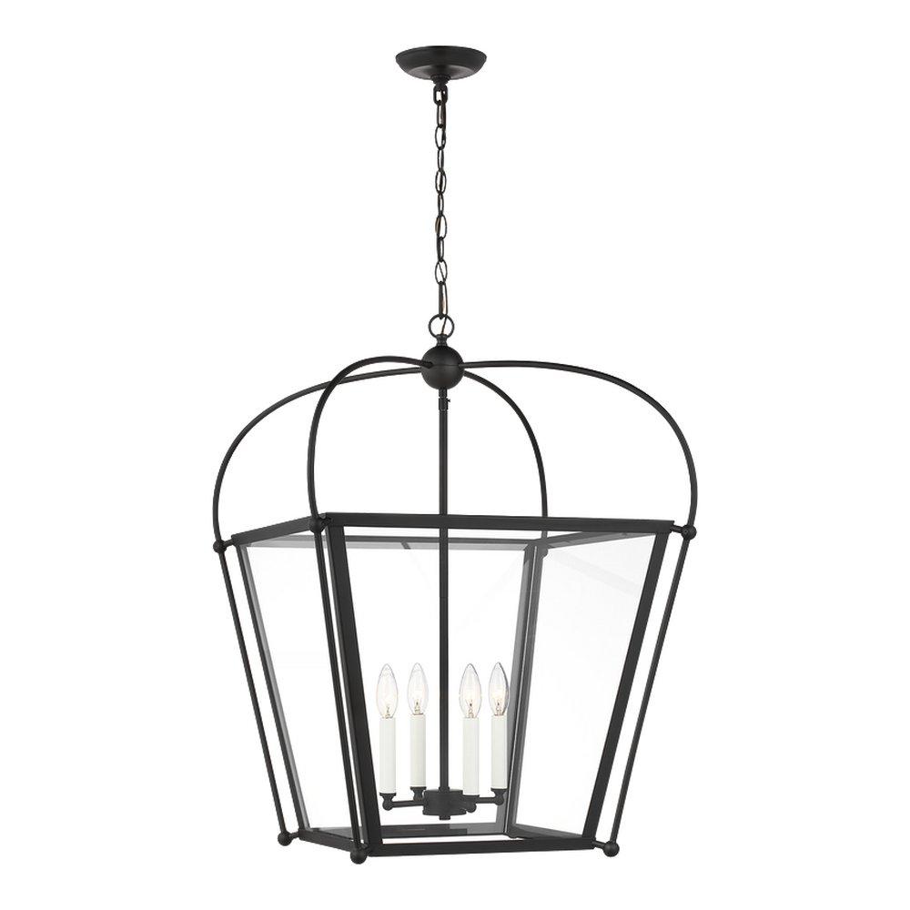 Visual Comfort & Co. Studio 60W 4-Light Candelabra Foyer Lighting 