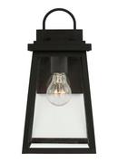 75W 1-Light 14-1/4 in. Outdoor Wall Sconce in Black