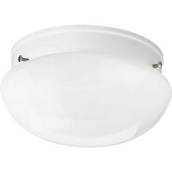 1 Light 60W CTC Fixture White Glass White