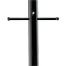 7 ft. Aluminum Post with Photocell and with Gco in Black