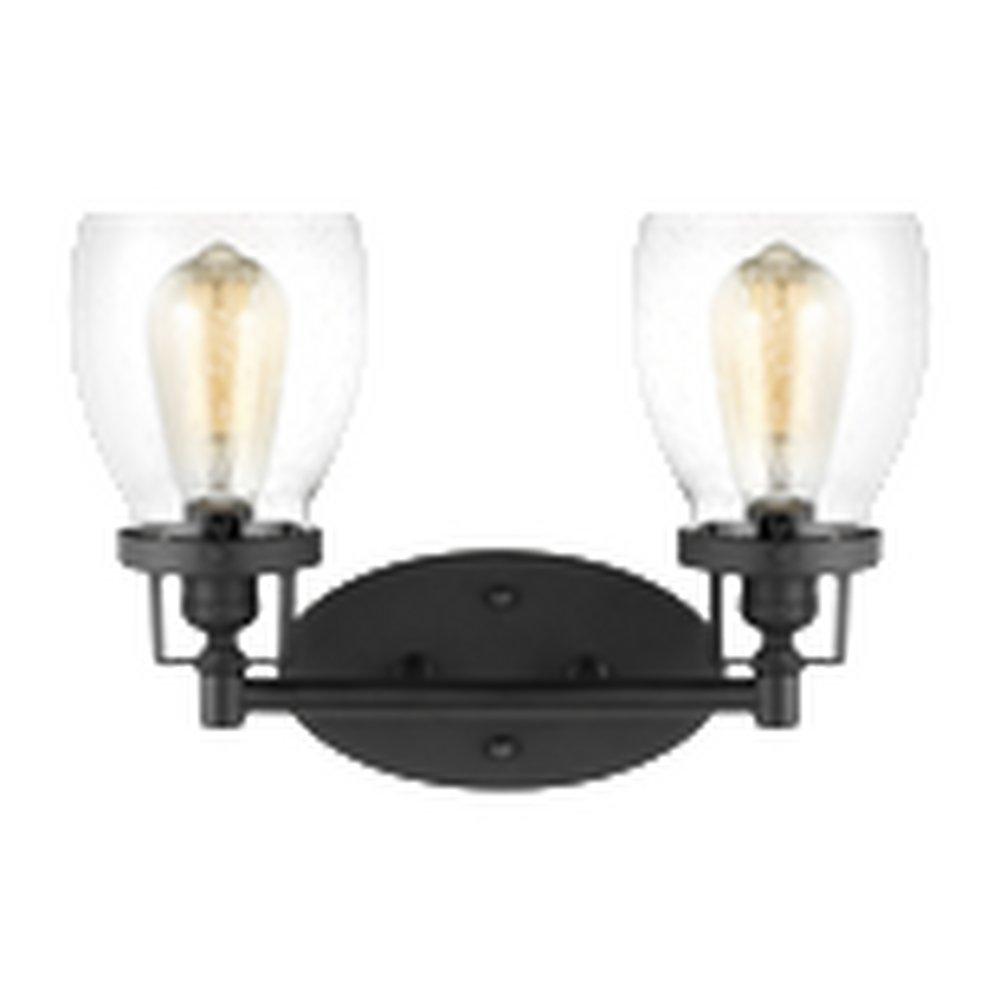 Visual Comfort & Co. Generation Lighting 60W 2-Light Medium Vanity Fixture 