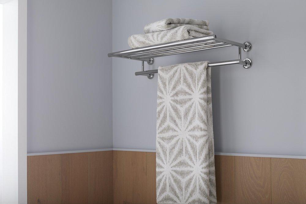 KOHLER Vibrant Brushed Moderne Brass 26-1/6 in. Towel Bar 