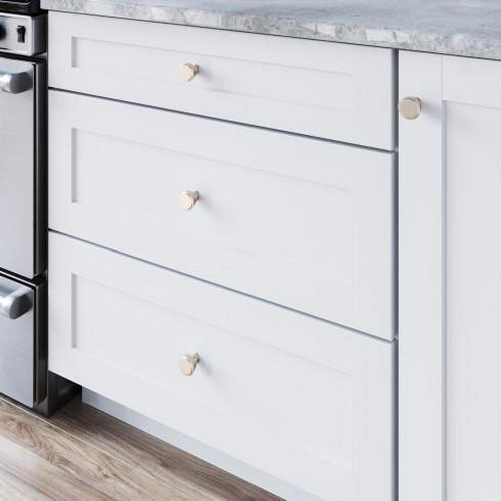 ORMONDE KNOB 1 3/8 BRUSHED SATIN NICKEL 