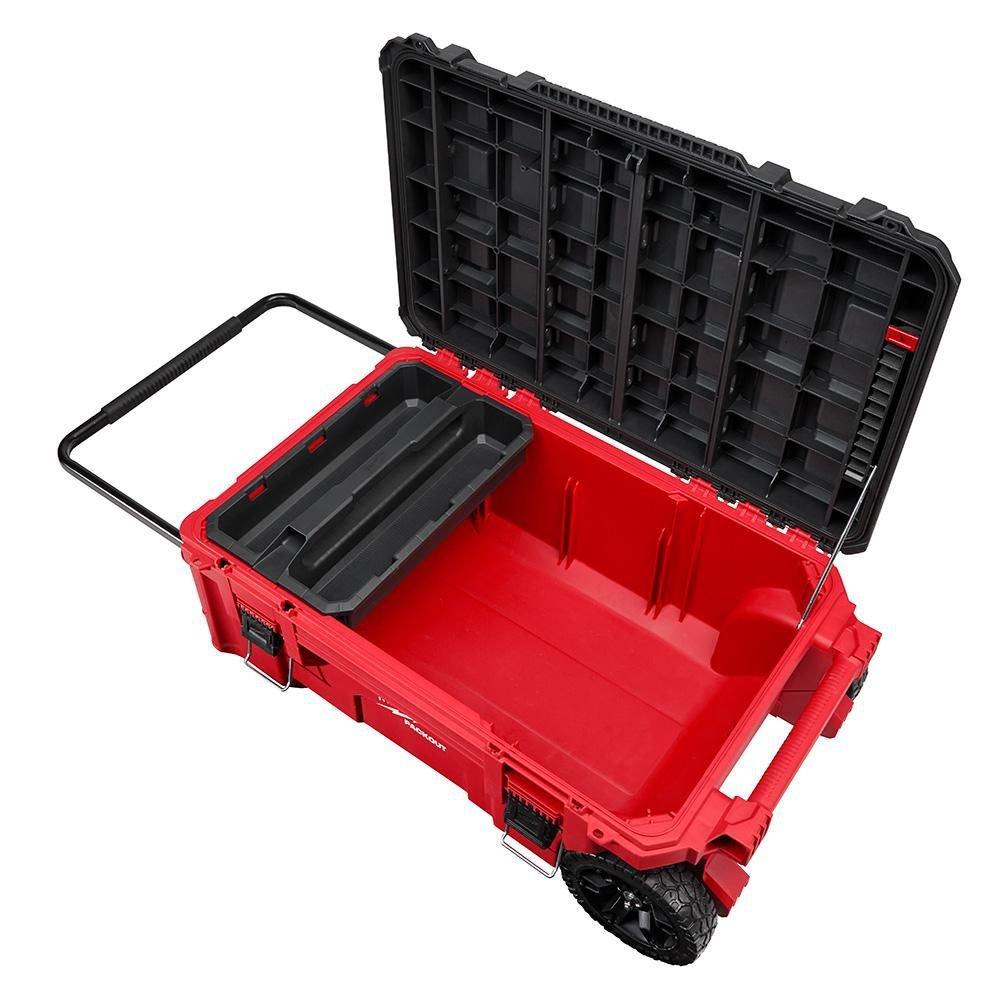 Milwaukee&reg; Red 24 x 38 in. Plastic Tool Box 