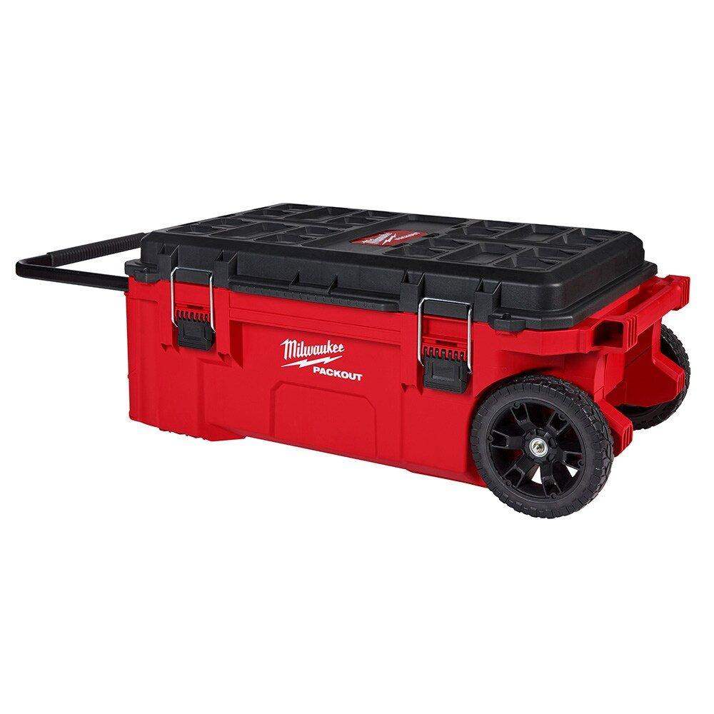 Milwaukee&reg; Red 24 x 38 in. Plastic Tool Box 