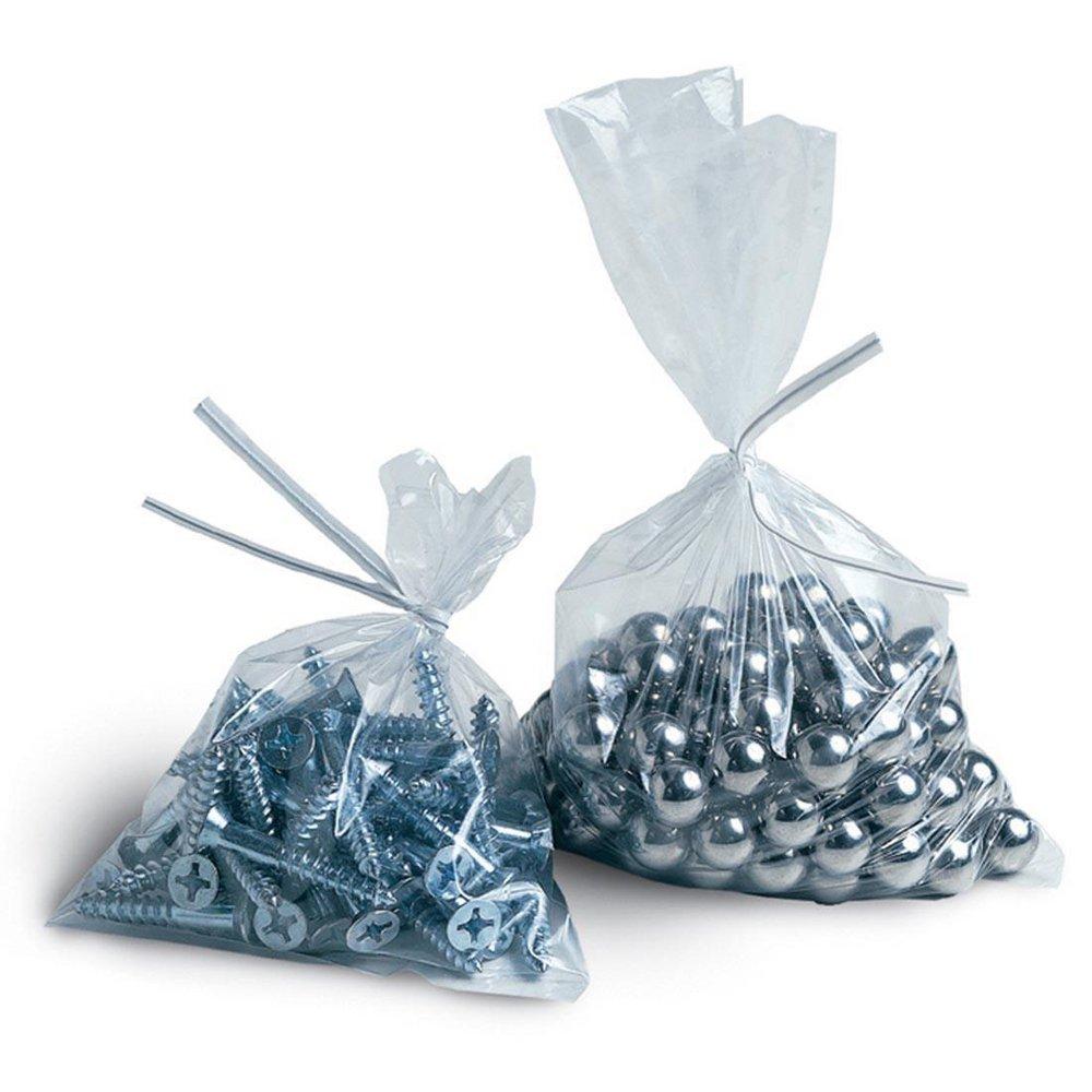 LK Packaging Clear 20 in. 1.5 mil LDPE Flat Bag (Case of 500) 