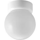 Progress Lighting White 7 x 15 in. Close-to-Ceiling Light Fixture 