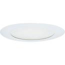 Progress Lighting White 6 in. Albalite Shower Trim 