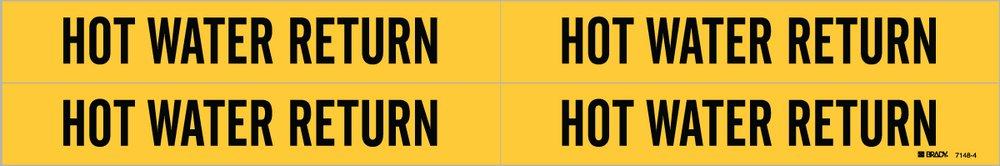 B946 7148-4 BLK/YEL STY-4 PK 