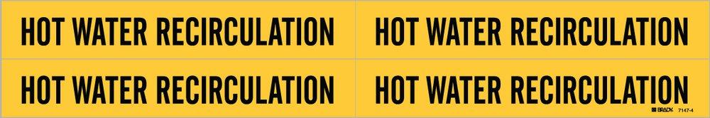 B946 7147-4 BLK/YEL STY-4 PK 