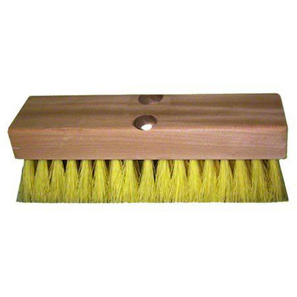 10 in x 2 in Polypropylene Multipurpose Wood Deck Brush 
