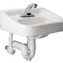 Zurn Chrome Plated No Handle Deck Mount Sensor Faucet 