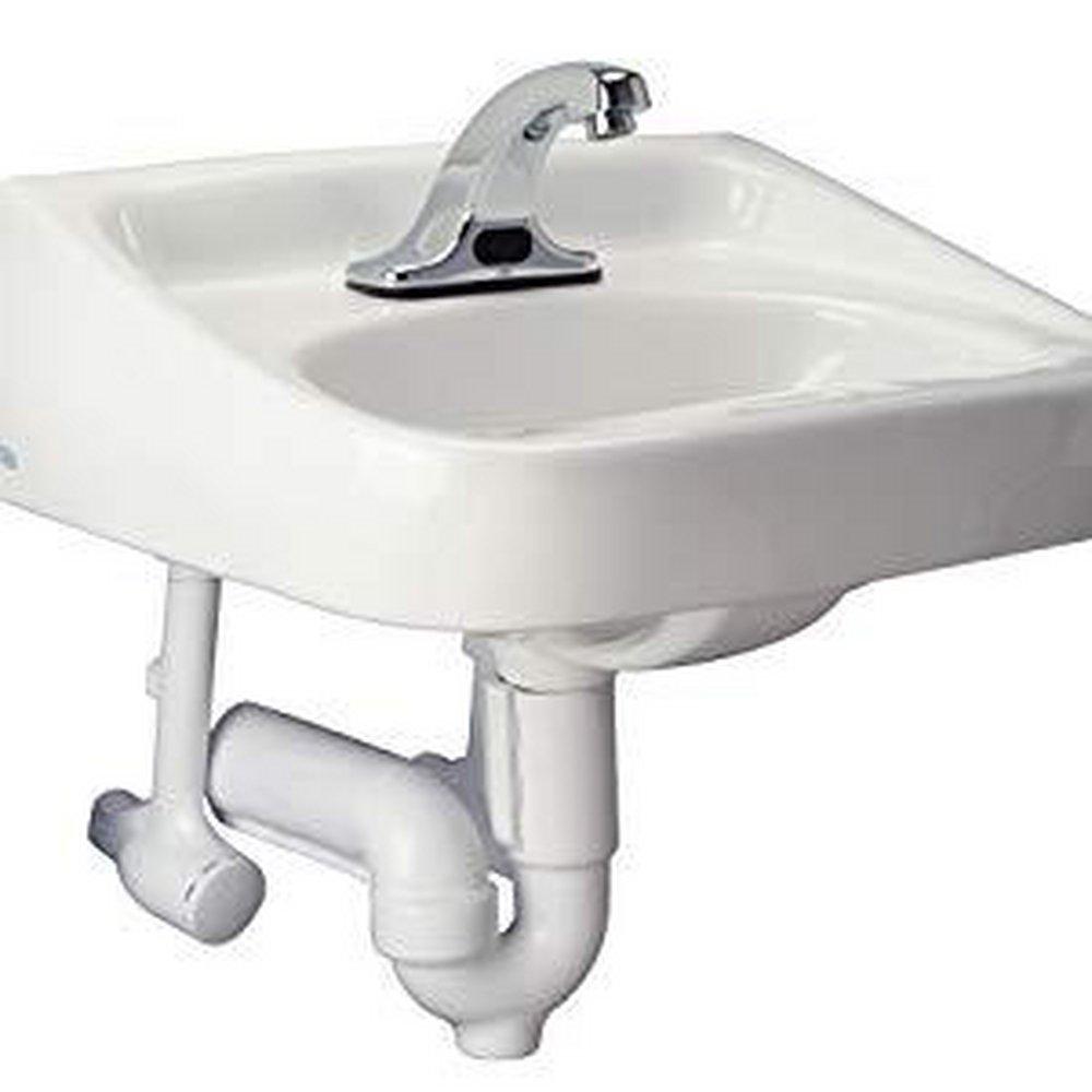 Zurn Polished Chrome Centerset Sensor Bathroom Sink Faucet 