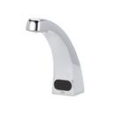 Zurn Polished Chrome 0.5 gpm Single Hole Deck Mount Sensor Bathroom Sink Faucet