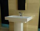 Zurn Chrome Plated No Handle Deck Mount Faucet 