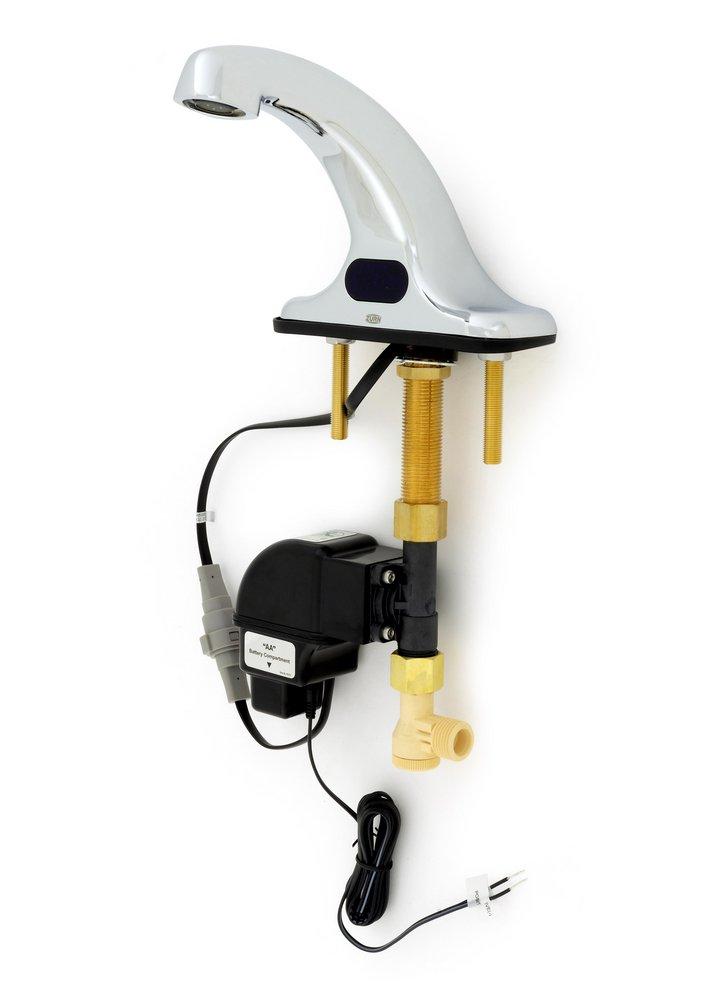 Zurn Chrome Plated Centerset Sensor Bathroom Sink Faucet 